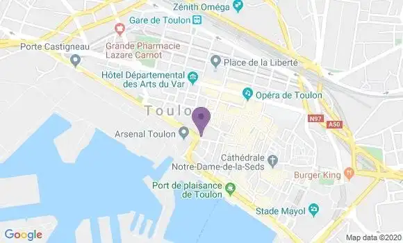 Localisation Mtre Augier Sacher Brigitte