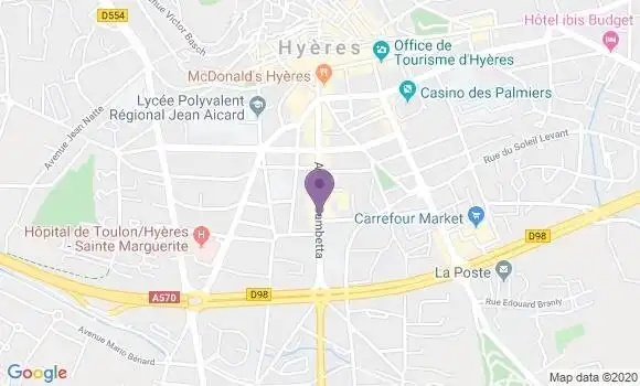 Localisation Mtre Auzias Brunel Françoise
