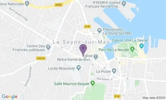 Localisation Mtre Aziza Bernard