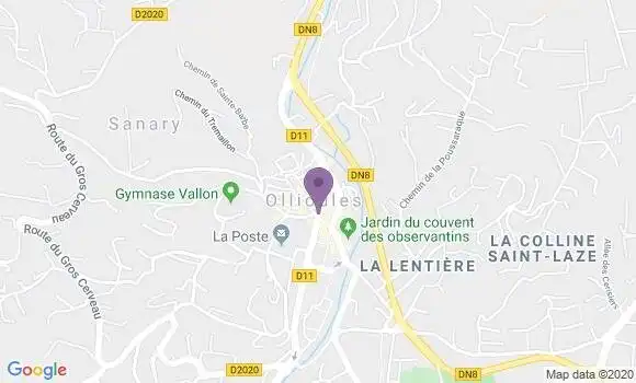 Localisation Mtre Bauducco Laure