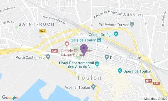Localisation Mtre Bernardi Louis
