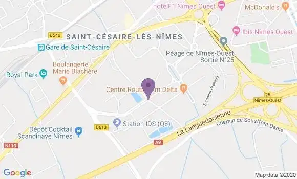 Localisation Mtre Leonard Romain