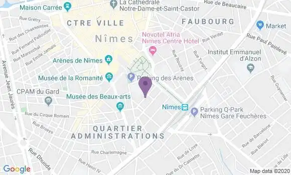 Localisation Mtre Mimran Isabelle