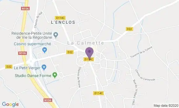 Localisation Mtre Morio Pelissier Catherine