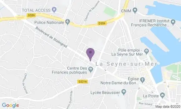 Localisation Mtre Calmette Marie