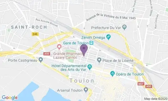 Localisation Mtre Canessa Françoise