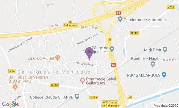Localisation Mtre Pourreau René