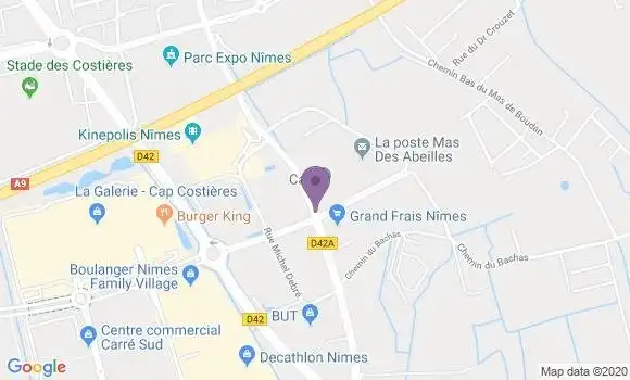 Localisation Mtre Pujol Nicolas
