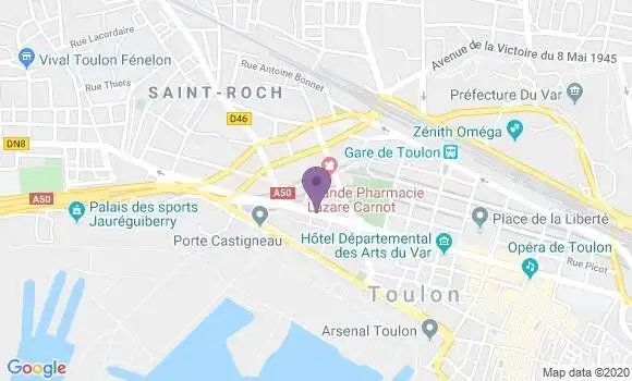 Localisation Mtre Cayol Karen