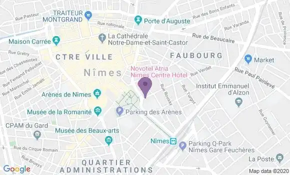 Localisation Mtre Redaud Bertrand