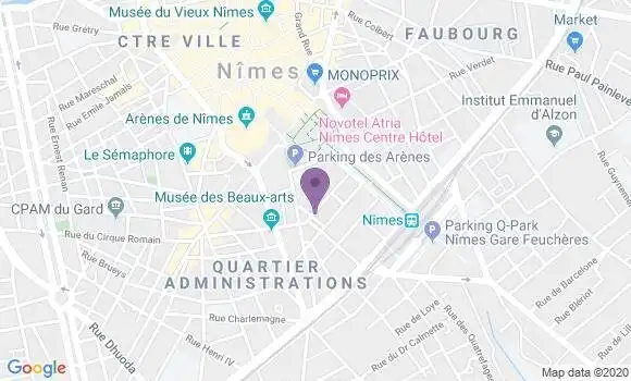 Localisation Mtre Regnat Michel