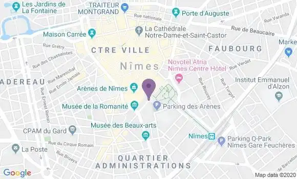 Localisation Mtre Robin Brice
