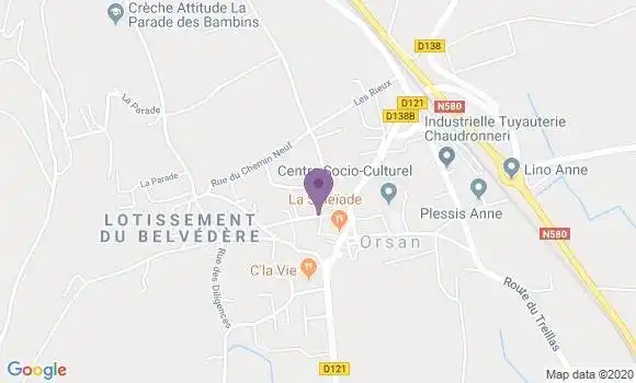 Localisation Mtre Vernet Lavie Bénédicte