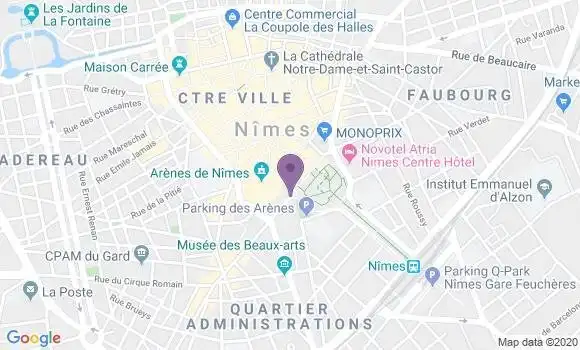 Localisation Mtre Vezian Aurore