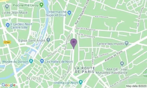 Localisation Mtre Brandet Gilles