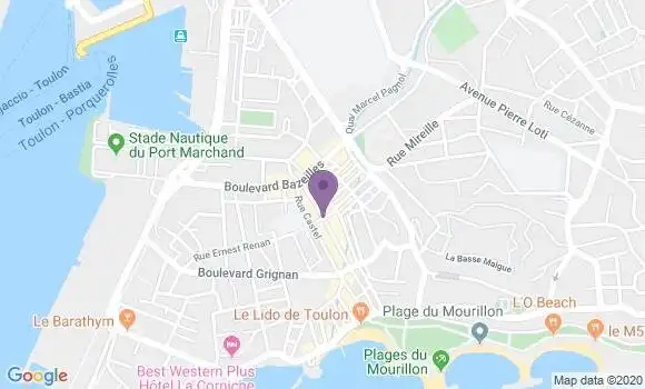 Localisation Mtre Fournier Elisabeth