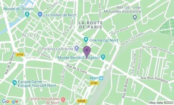 Localisation Mtre Guilhem Jacques