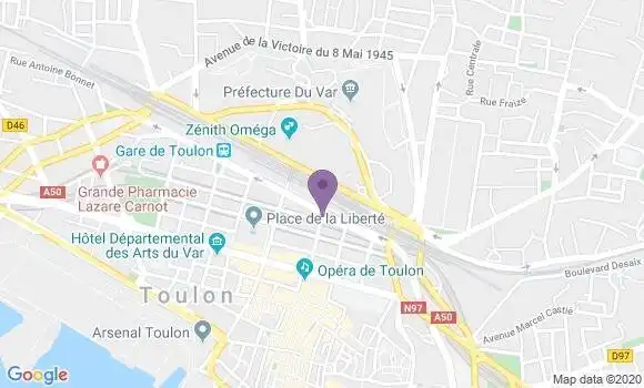 Localisation Mtre Gas Henri