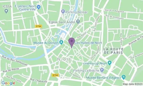 Localisation Mtre Montois Clergeau Sophie