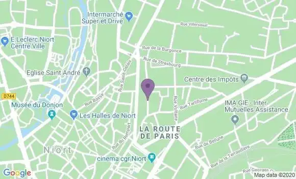 Localisation Mtre Poupot Bruno