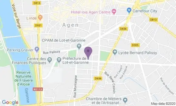 Localisation Mtre Grolleau Sophie