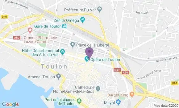 Localisation Mtre Jourdrin Yvane