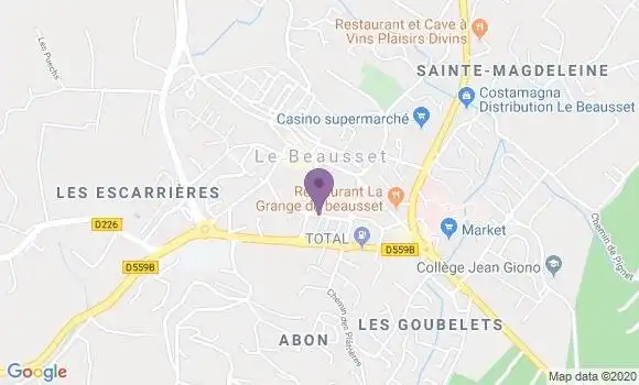 Localisation Mtre Lafond Ghislaine