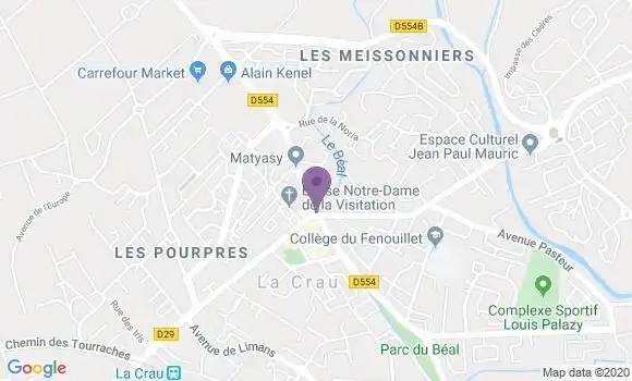 Localisation Mtre Lukenda Valérie