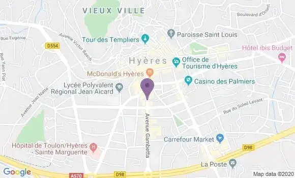 Localisation Mtre Mathe Scotto Geneviève