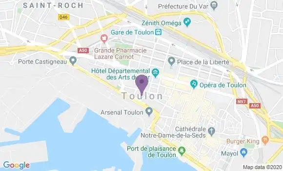 Localisation Mtre Palerm Audrey