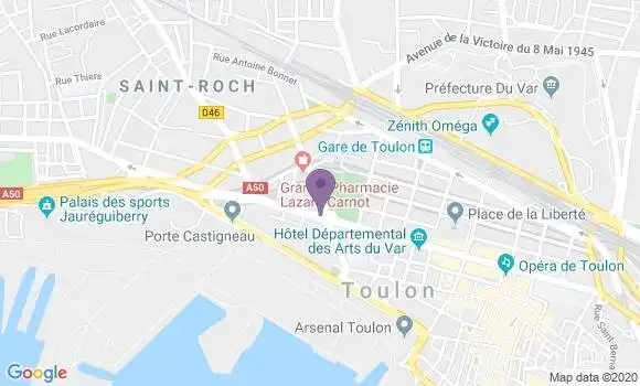 Localisation Mtre Pin Virginie