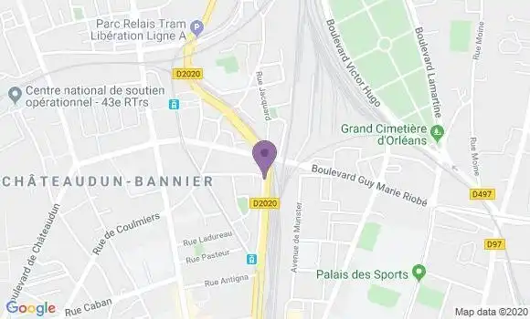 Localisation Mtre Frenette Emilie