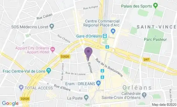 Localisation Mtre Gatefin Sophie