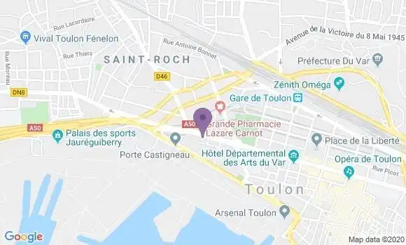 Localisation Mtre Rivas Laurent
