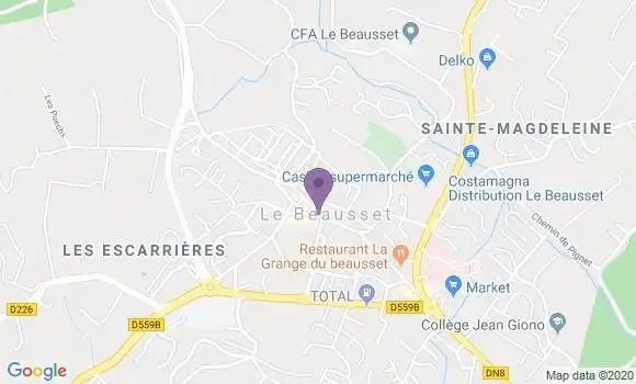 Localisation Mtre Rougier Bettina