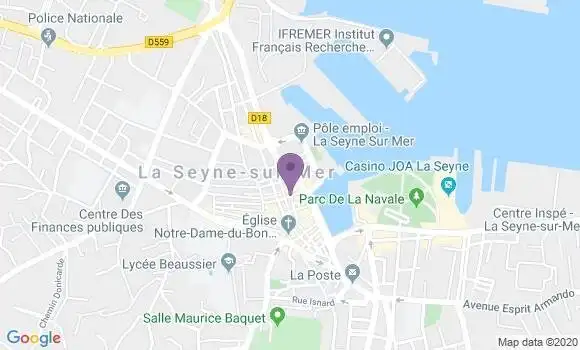 Localisation Mtre Toucas François