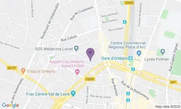 Localisation Mtre Loubeyre Antoine