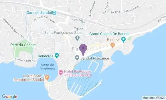 Localisation Mtre Valero Catherine
