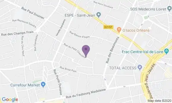 Localisation Mtre Rouquette Jean Bernard