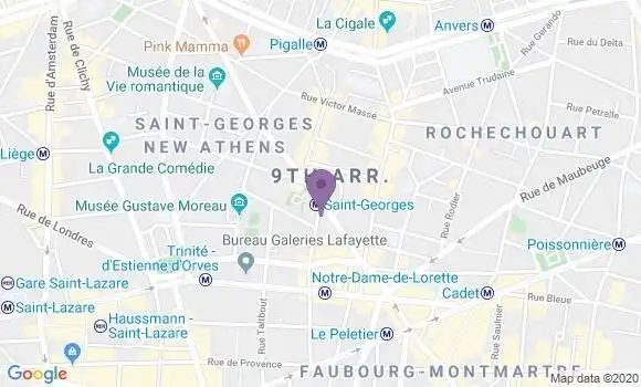 Localisation Mtre Adam Pascal