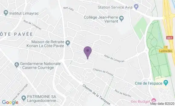 Localisation Mtre Cheze Jannick