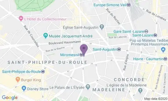 Localisation Mtre Adrien Christophe