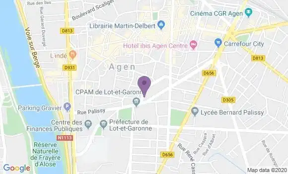 Localisation Mtre Lagarde Sophie