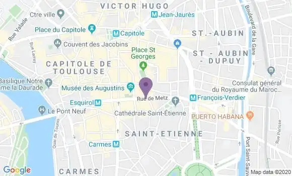 Localisation Mtre Darnet Michel