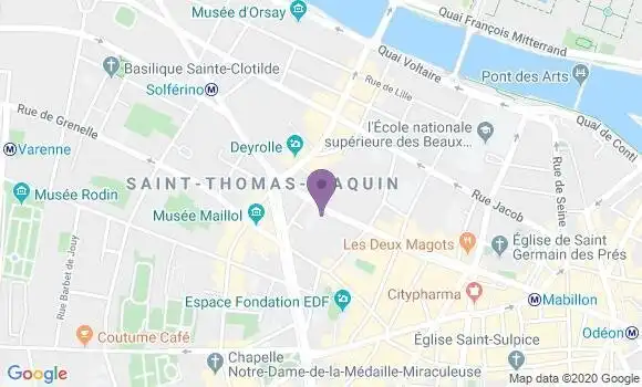 Localisation Mtre Albert Angela