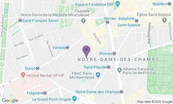 Localisation Mtre Albou Valérie