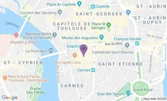 Localisation Mtre Dubourdieu Benoît