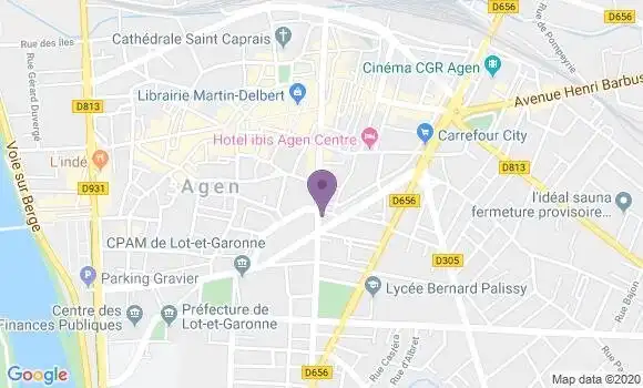 Localisation Mtre Laillet Pascale