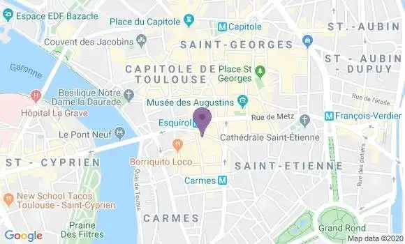 Localisation Mtre Dupuy Jauvert Laurence