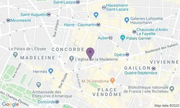 Localisation Mtre Allam Laurent